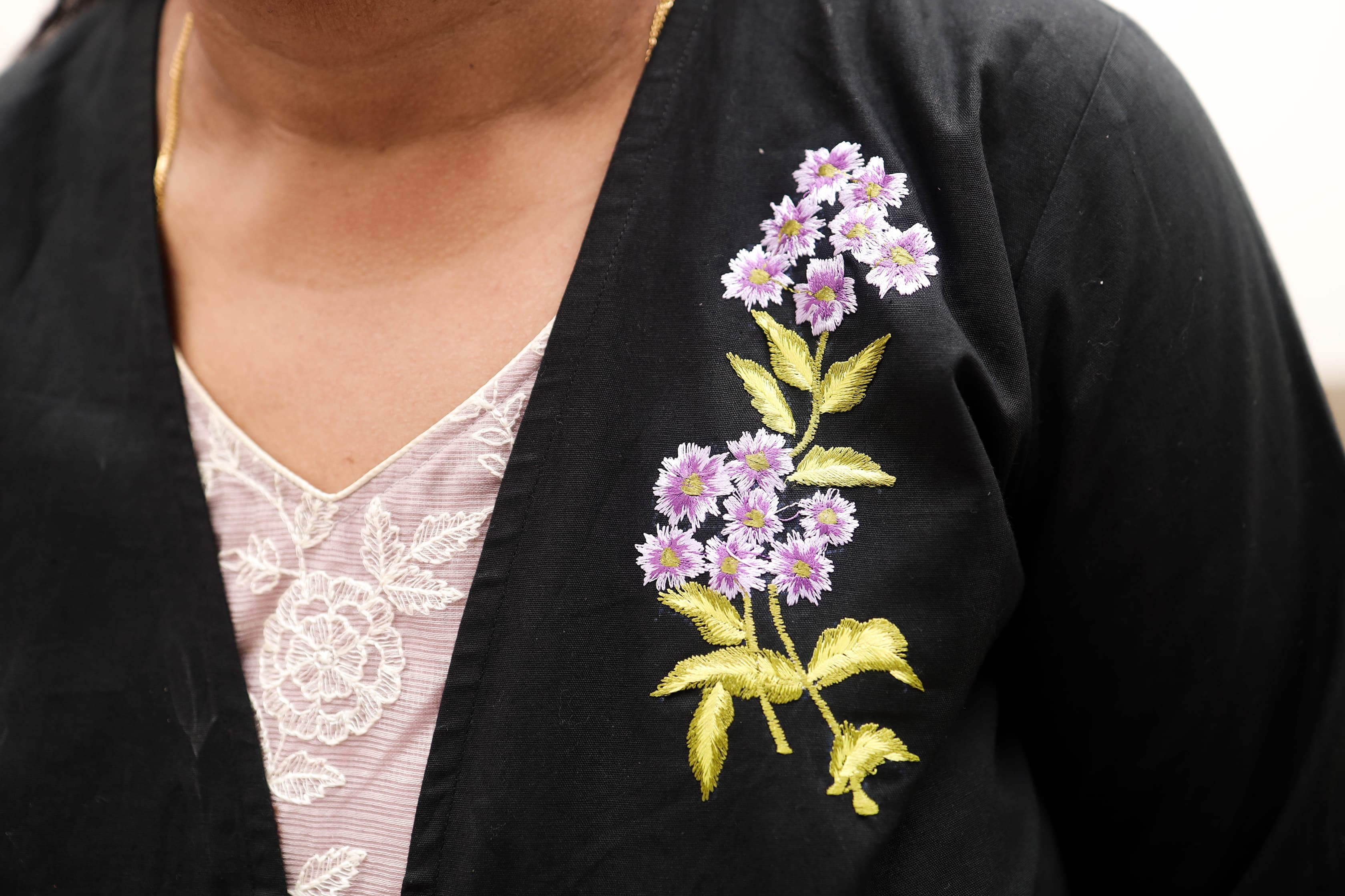 Embroidered Shrugs