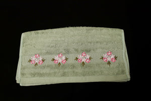 Hand Towel with embroidery design