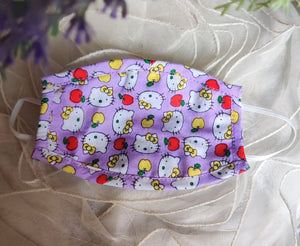 Pack of 2: Printed reusable cotton Baby masks